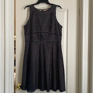Gorgeous black eyelet dress